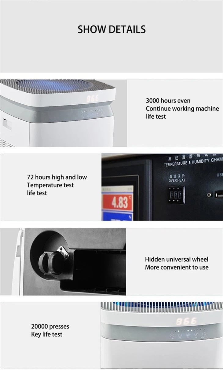 BKJ-90 APP Control Commerical Home Air Purifier